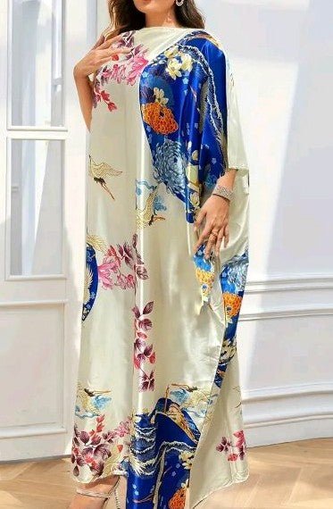 Short sleeve Afro kaftan dress - Bob Adams Omec Online Smart Shop