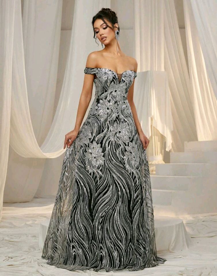 Sweetheart neck sequin prom - Bob Adams Omec Online Smart Shop