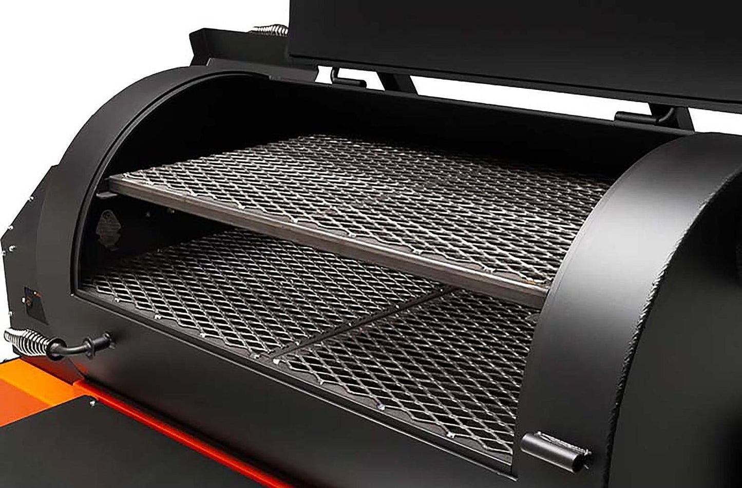 Yoder Smokers YS1500s Pellet Grill with ACS - Orange 220 volt - Bob Adams Omec Online Smart Shop