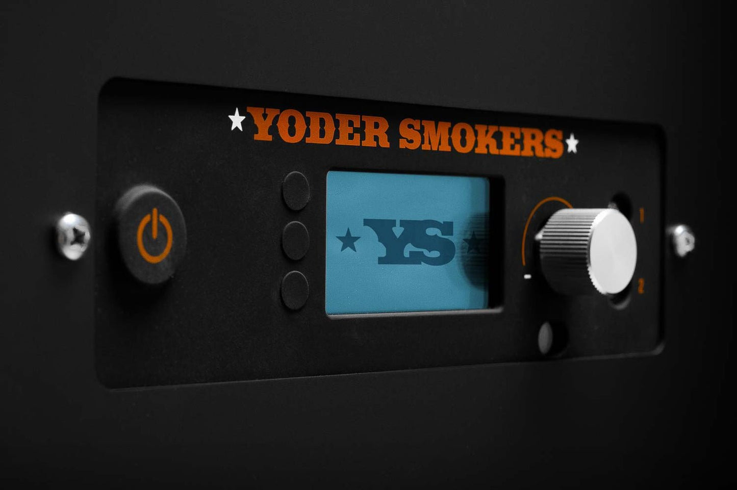 Yoder Smokers YS1500s Pellet Grill with ACS - Orange 220 volt - Bob Adams Omec Online Smart Shop