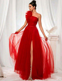 Long party and evening dress 4