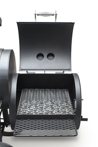 WICHITA 20" LOADED OFFSET WOOD SMOKER - Bob Adams Omec Online Smart Shop