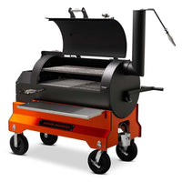 Yoder Smokers YS1500s Pellet Grill with ACS - Orange 220 volt - Bob Adams Omec Online Smart Shop