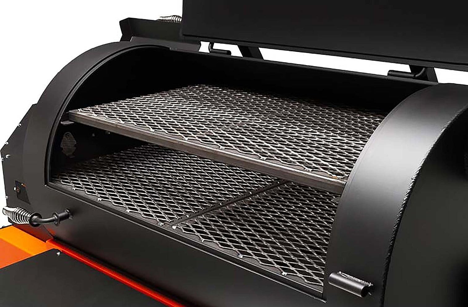 Yoder Smokers YS1500s Pellet Grill with ACS - Orange 220 volt - Bob Adams Omec Online Smart Shop